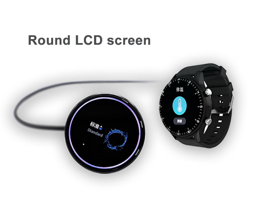 Round LCD screen: New display technology application front 